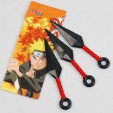 122 - Facas Kunai Plástico Naruto 3 Unidades