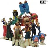 012 - Os Chapéu de Palha One Piece Action Figure 9-18cm