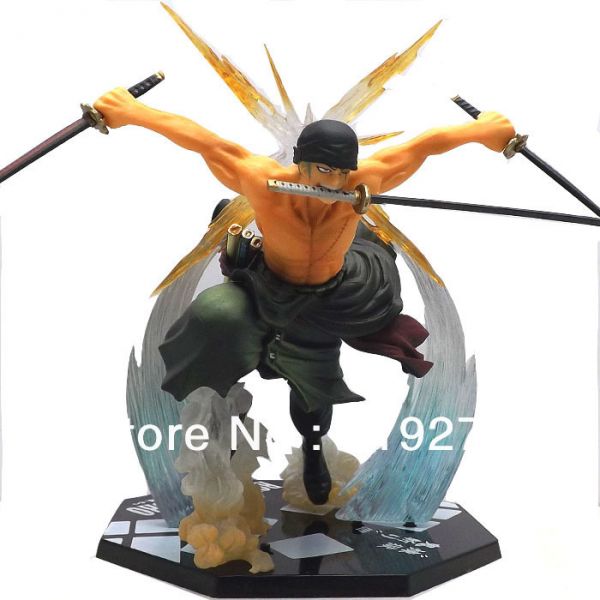 003 - One Piece Roronoa Zoro  17 cm