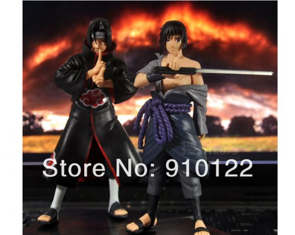 127 - Sasuke & Itachi Uchiha Action Figure